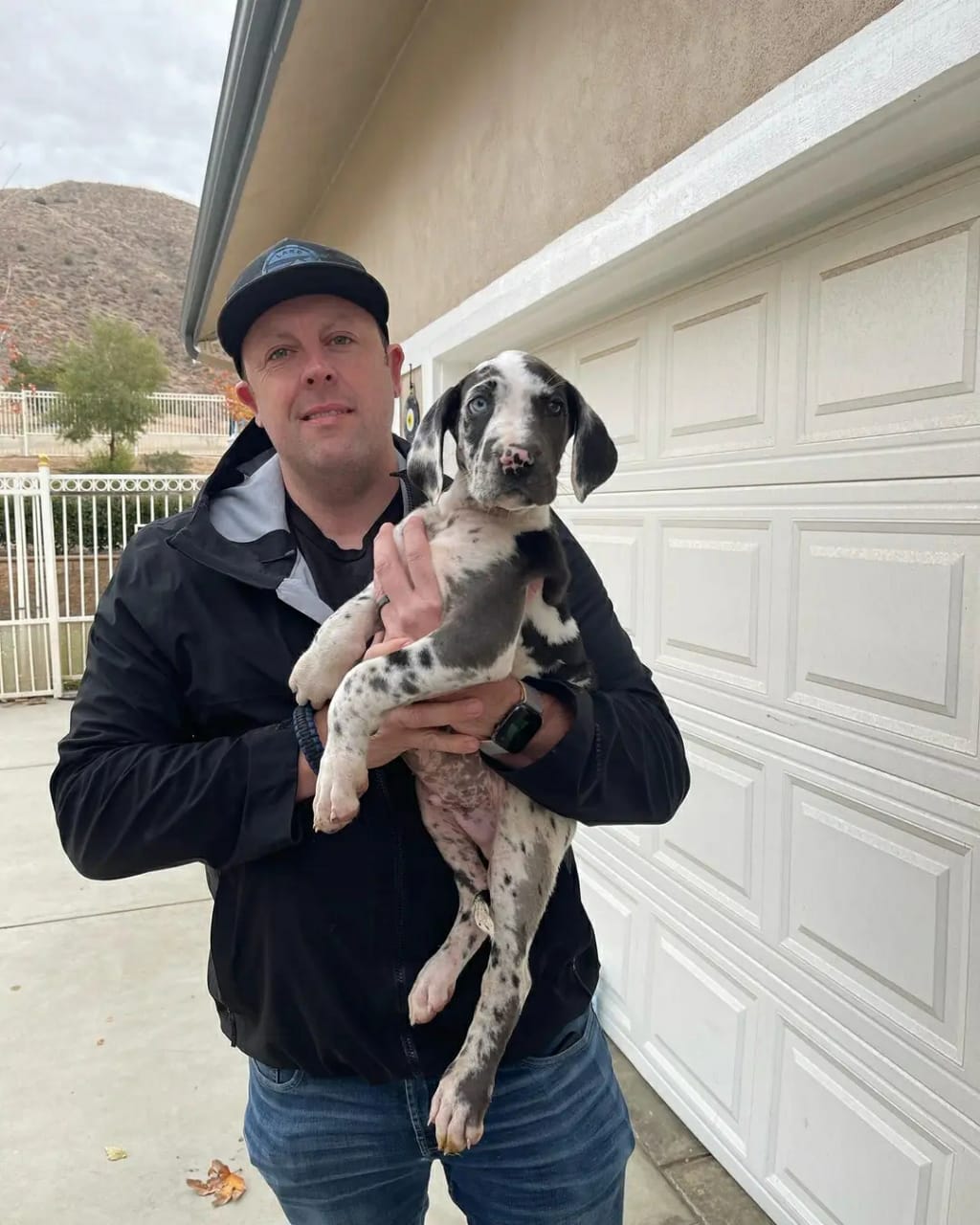 James Wilson with Storm